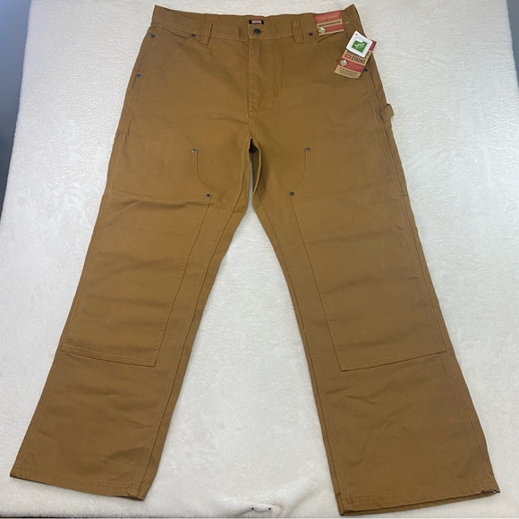 NWT Craftsman Men's Double Knee Canvas Carpenter Workwear Pants 40 x 32 - Picture 2 of 11